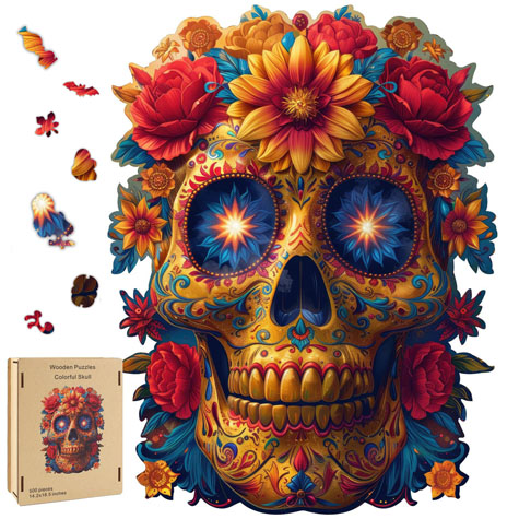 Skull and Roses Puzzle
